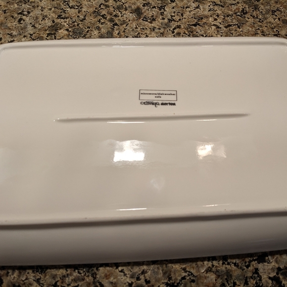 Tawaya Norton "My girls Make Me Breakfast" Chicken Theme Stoneware Platter - Picture 3 of 4